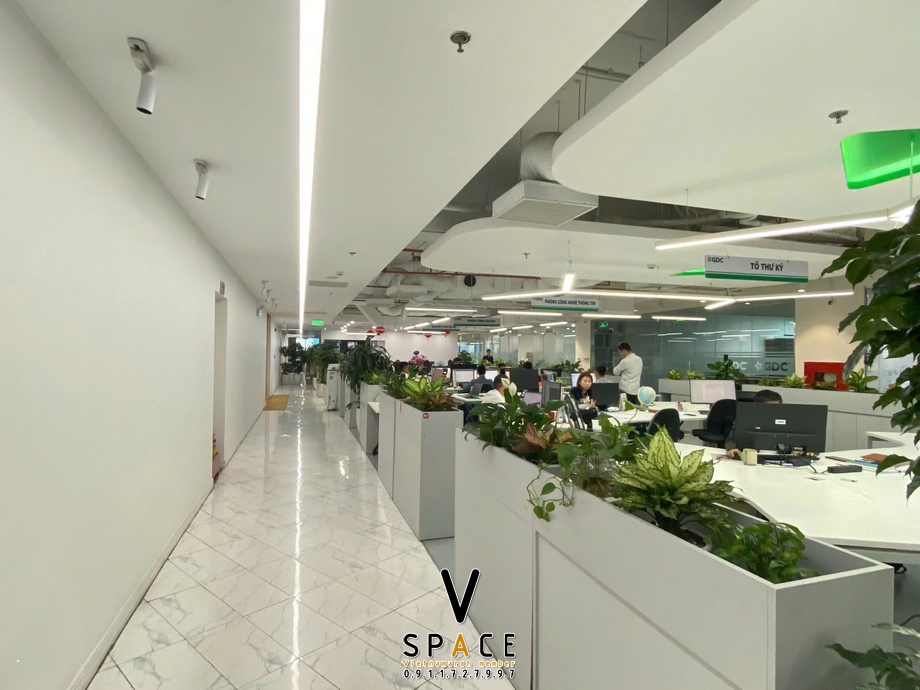 Thiết kế văn phòng 210m2 GDC tại tòa nhà Gold Tower > Thiết kế văn phòng 210m2 GDC tại tòa nhà Gold Tower
