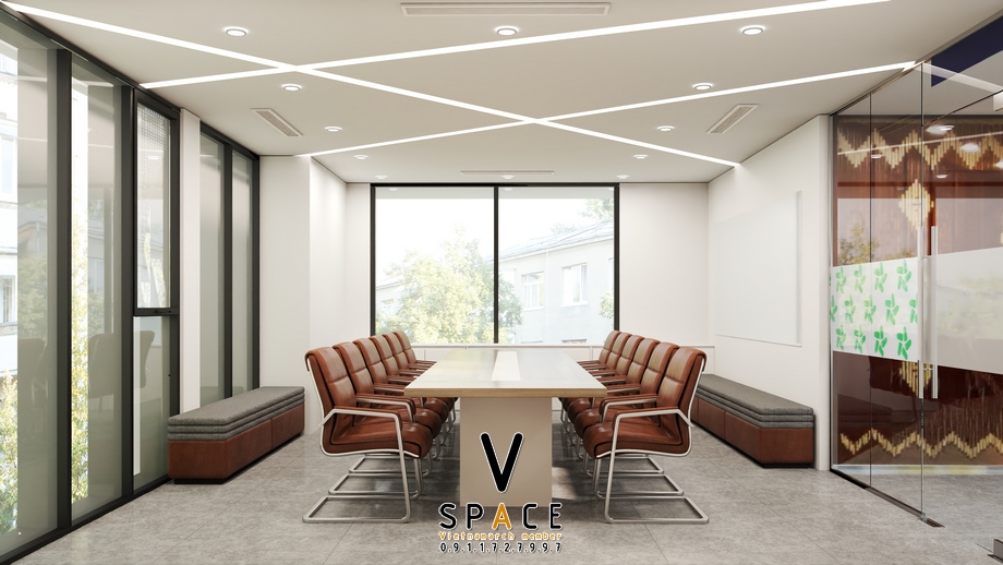 Thiết kế văn phòng 210m2 GDC tại tòa nhà Gold Tower > Thiết kế văn phòng 210m2 GDC tại tòa nhà Gold Tower