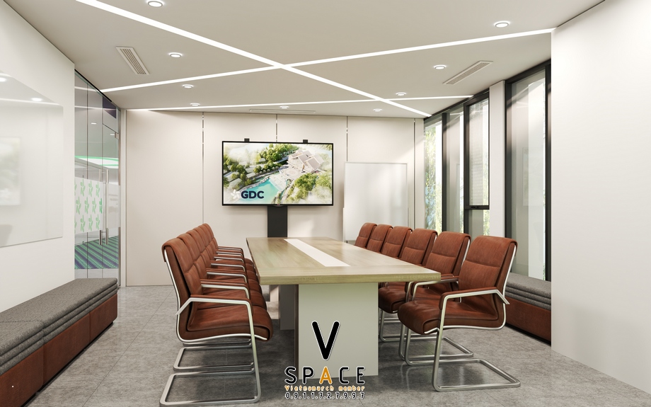 Thiết kế văn phòng 210m2 GDC tại tòa nhà Gold Tower > Thiết kế văn phòng 210m2 GDC tại tòa nhà Gold Tower