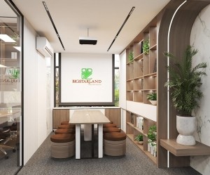 Thiết kế văn phòng bất động sản tại Hà Nội Bigstar Land