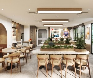 Bản vẽ thiết kế văn phòng South Telecom tại 58 Trần Quang Diệu