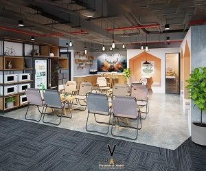 Bản vẽ thiết kế văn phòng marketing 70m2 - SEONGON