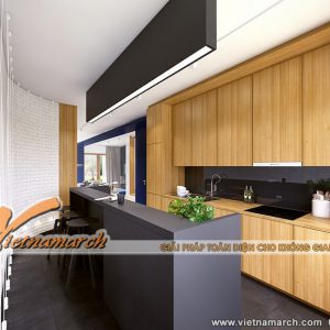 Thiết kế phòng bếp dành cho chung cư cao cấp