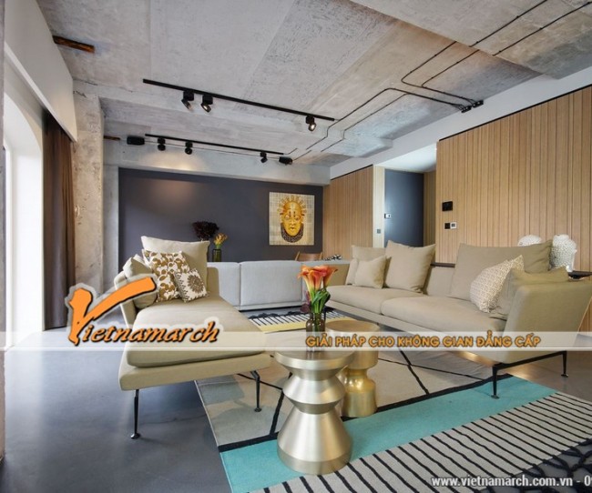 Thiết kế nội thất chung cư với ý tưởng biến “nhà kho” thành “căn hộ sang chảnh”