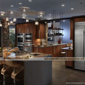 3 mẫu thiết kế nội thất nhà bếp có tầm nhìn đẹp