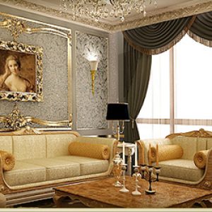 Nội thất tân cổ điển với vẻ đẹp kiêu sa trong căn hộ mẫu Athena chung cư D’.Palais de Louis