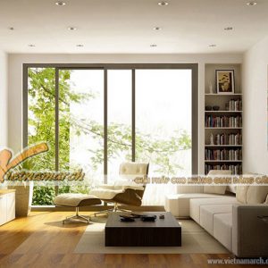 5 mẫu thiết kế nội thất đẹp cho những phòng khách rộng