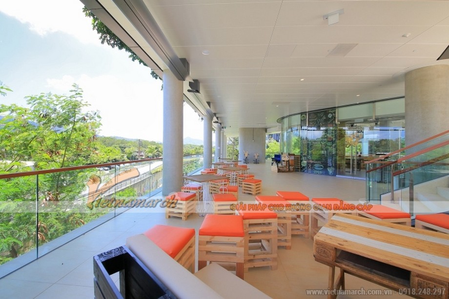 Thiết kế quán cà phê thân thiện với môi trường > Ấn tượng với thiết kế quán cà phê thân thiện với môi trường