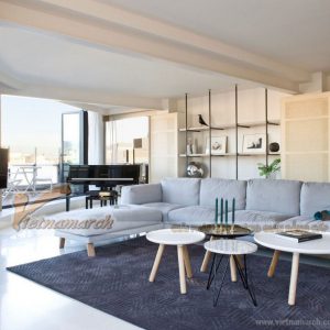 Penthouse rộng rãi với thiết kế nội thất ấn tượng