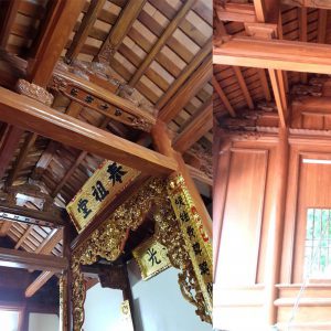Kiến trúc nhà gỗ cổ truyền – nhà thờ tổ dòng họ Phạm tại Văn Lâm Hưng Yên