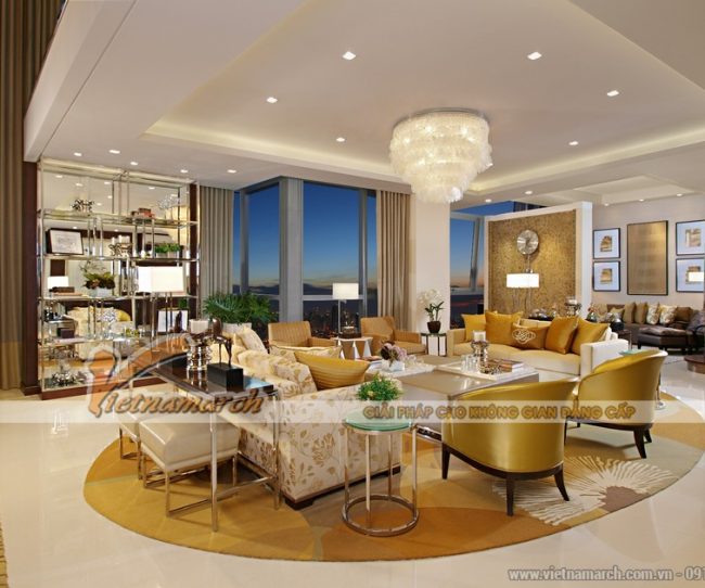 Hai phong cách độc tôn trong thiết kế căn hộ Penthouse