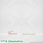 Tấm thạch cao phủ nhựa PVC Geometric VT18
