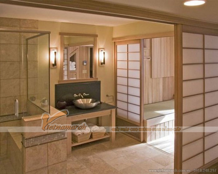 Thiết kế nội thất phòng tắm hiện đại với phong cách Nhật Bản > Thiet-ke-noi-that-phong-tam-trang-nha-theo-phong-cach-Nhat-Ban05
