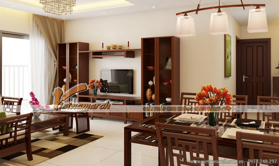 Thiết kế nhà cấp 4 hiện đại và đôi nét truyền thống cho nhà anh Hùng – Bắc Ninh > nội thất phòng bếp