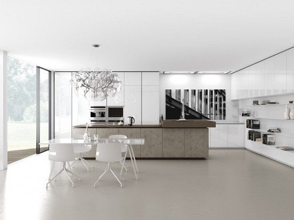 Thiết kế nội thất nhà bếp theo phong cách tối giản – xu hướng mới cho nhà lô phố, nhà ống > thiết kế nhà bếp