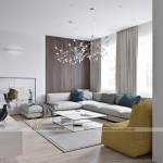 Thiết kế nội thất hiện đại trong căn hộ cao cấp GoldMark City