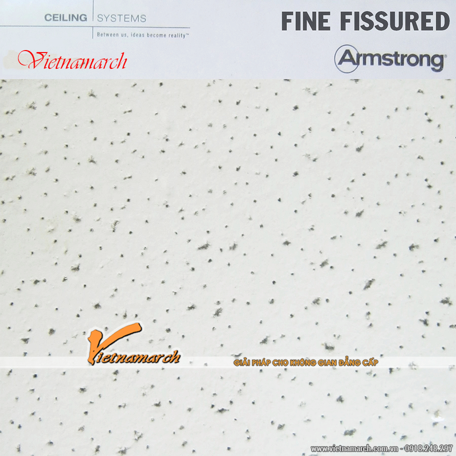Tấm trần sợi khoáng Fine Fissured – Armstrong