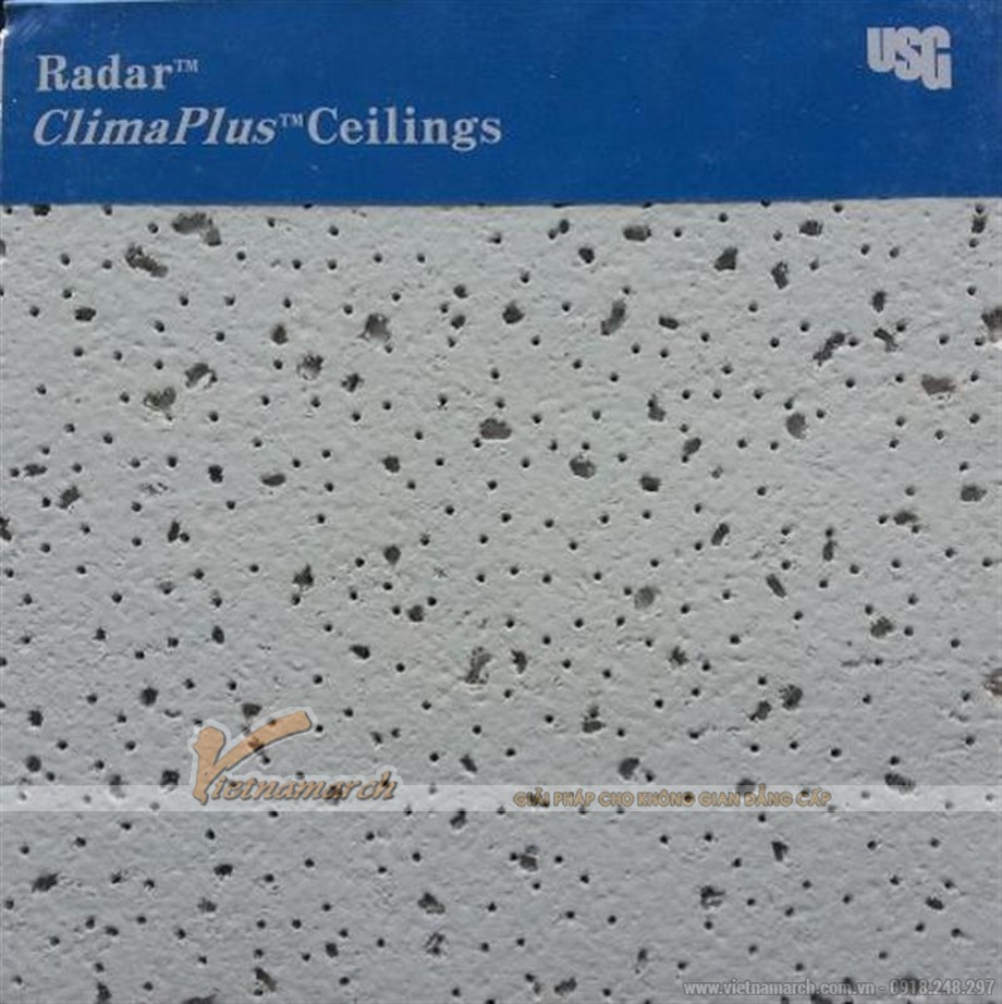 Tấm trần sợi khoáng USG-Radar ClimaPlus > Tấm trần sợi khoáng USG-Radar ClimaPlus - 01