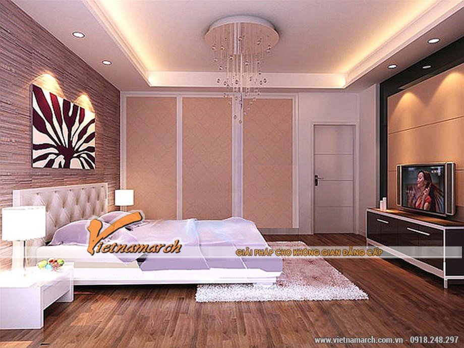 Cách chọn trần thạch cao đẹp cho phòng ngủ căn hộ khu chung cư Royal city. > Mẫu trần thạch cao cho phòng ngủ đẹp.