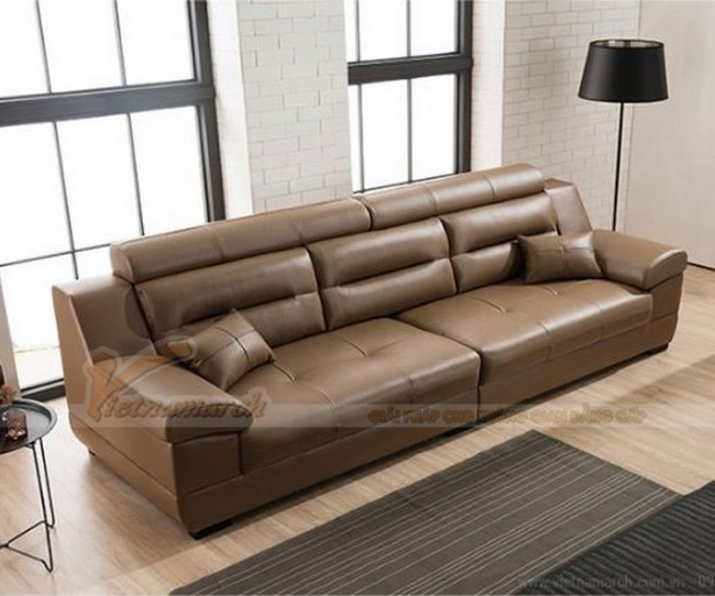 Mẫu ghế sofa da văng sang trọng, đẳng cấp – Mã: SDV-001