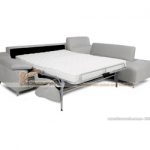 Mẫu ghế sofa góc vải nỉ công năng như giường nằm – Mã: SVG-045