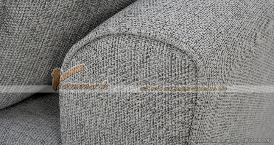 Mẫu ghế sofa góc bọc vải nhập khẩu Thái Lan- Mã: SVG-048 > Mẫu ghế sofa góc vải sợi cotton nhập khẩu Thái Lan- Mã: SVG-048