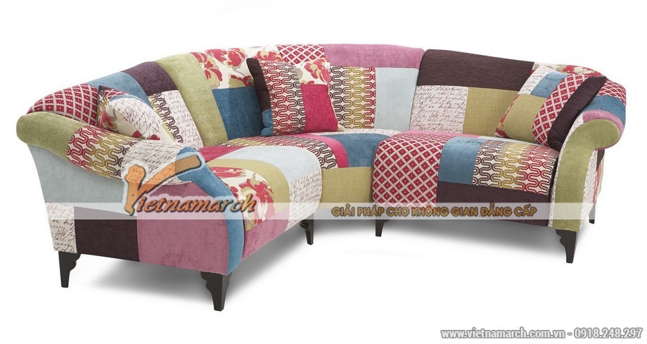 Mẫu ghế sofa góc Sợi Ramie (vải gai) đẹp rực rỡ cho mọi lứa tuổi – Mã: SVG-037 > Mẫu ghế sofa góc Sợi Ramie (vải gai)