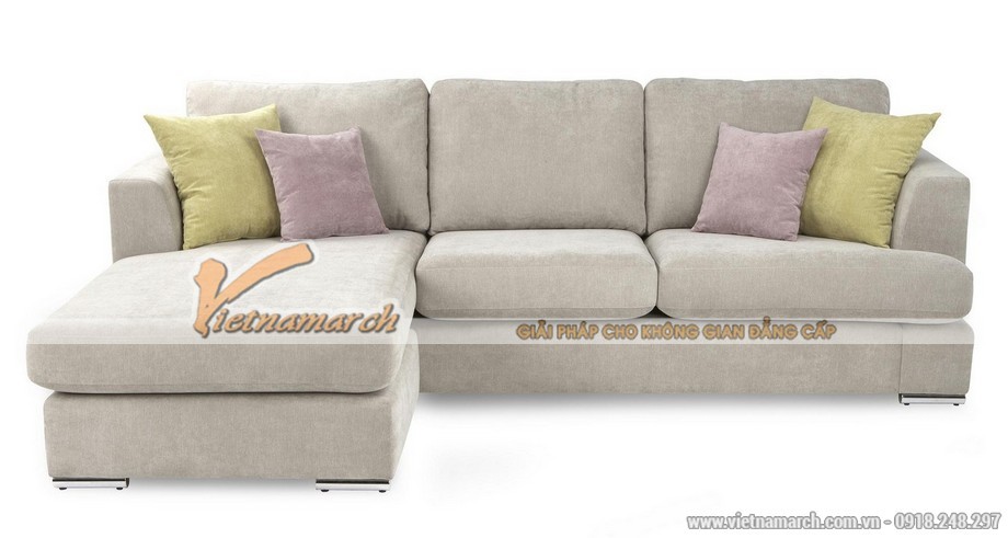 Mẫu ghế sofa trắng sáng dáng góc nhẹ nhàng nữ tính cho phòng khách – Mã: SVG-028 > Mẫu ghế sofa trắng sáng dáng góc nhẹ nhàng nữ tính cho phòng khách - Mã: SVG-028