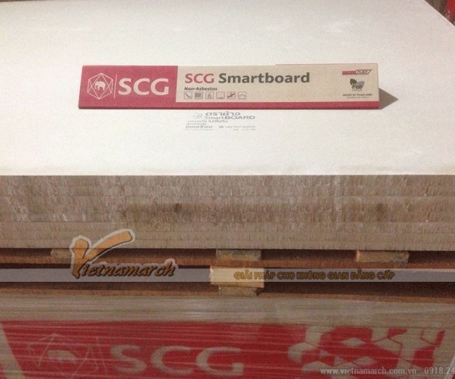 Tấm xi măng Smartboard làm lót sàn