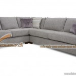Mẫu sofa vải nỉ kiểu dáng góc cho nhà diện tích lớn giá rẻ – Mã: SVG-026
