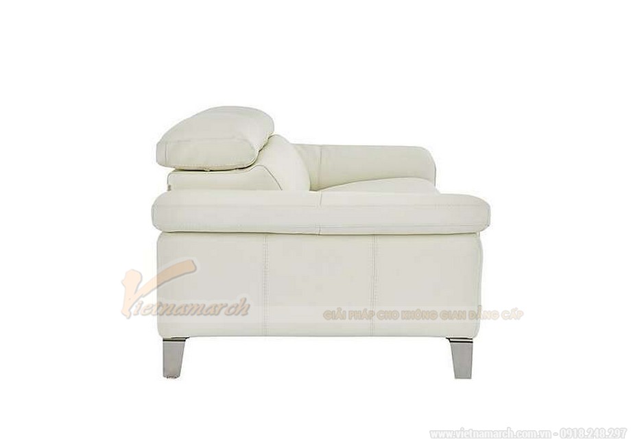 Bộ ghế sofa văng chất liệu da cho phòng khách diện tích nhỏ – Mã: SDV-084 > Bộ ghế sofa văng chất liệu da cho phòng khách diện tích nhỏ - 03