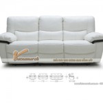 Bộ ghế sofa văng chất liệu da nhập khẩu Malaysia – Mã: SDV-050