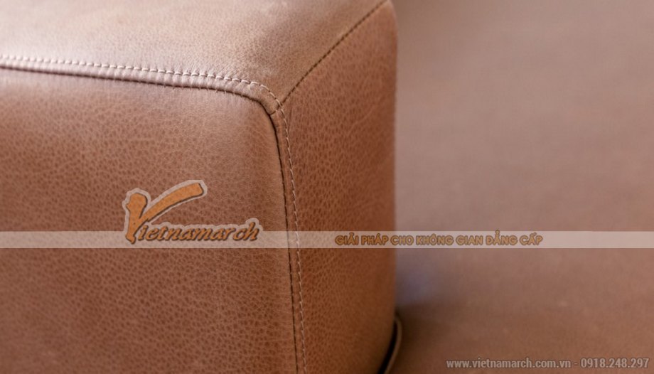 Mẫu ghế sofa văng bọc da cao cấp nhập khẩu châu Âu vô cùng bắt mắt – Mã: SDV-059 > Mẫu ghế sofa da cao cấp nhập khẩu châu Âu - 03