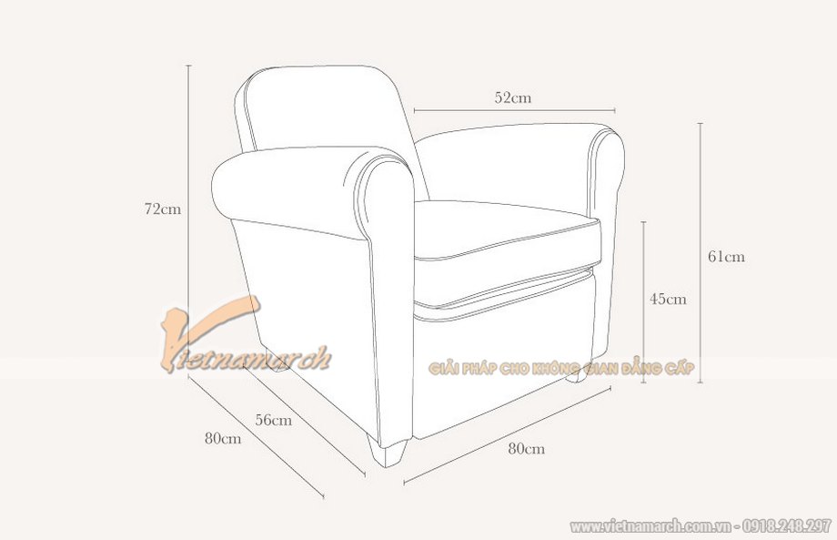 Ghế sofa da bò đơn mang phong cách cổ điển Pháp – Mã: SDV-073 > Ghế sofa da đơn mang phong cách cổ điển Pháp - 05