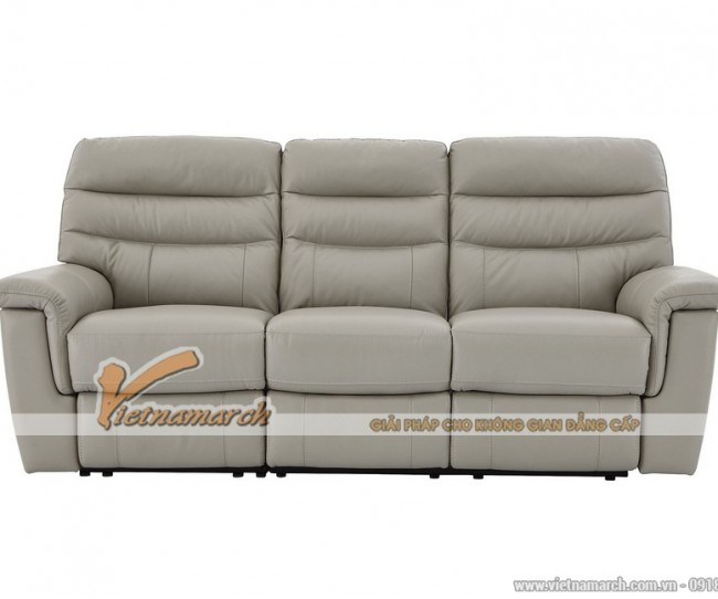 Mẫu ghế sofa da văng thông minh cho không gian phòng khách – Mã: SDV-058