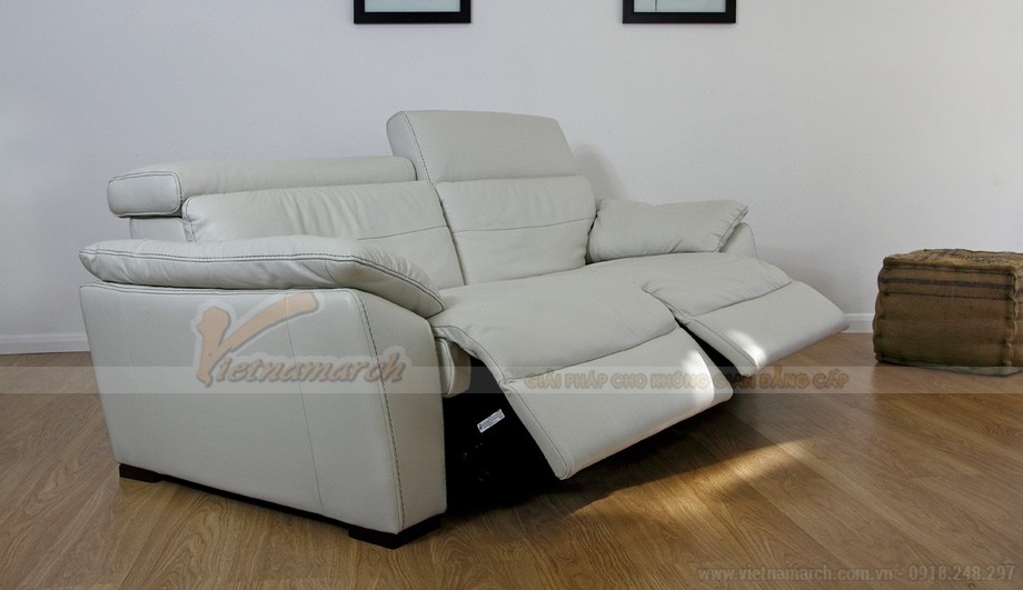 Mẫu ghế sofa da văng thông minh với hai vị trí ngồi Châu Âu – Mã: SDV-082 > Mẫu ghế sofa da văng thông minh với hai vị trí ngồi - 02
