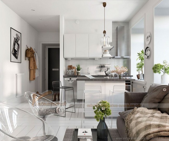 Thiết kế nội thất theo phong cách Scandinavian cho những căn hộ chung cư có diện tích nhỏ