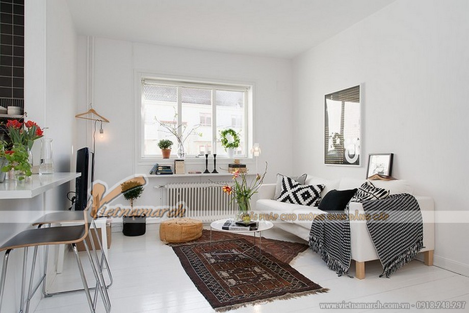 Thiết kế nội thất theo phong cách Scandinavian cho những căn hộ chung cư có diện tích nhỏ > Tư vấn thiết kế nội thất mang phong cách Scandivania