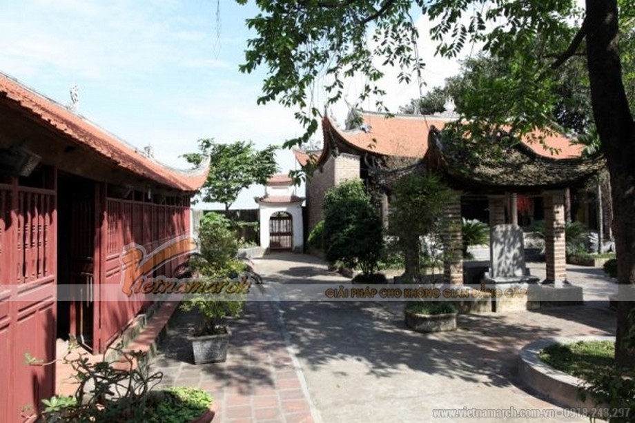 Tìm hiểu kiến trúc ngôi đình cổ nhất Việt Nam > kiến trúc nội công ngoại quốc.