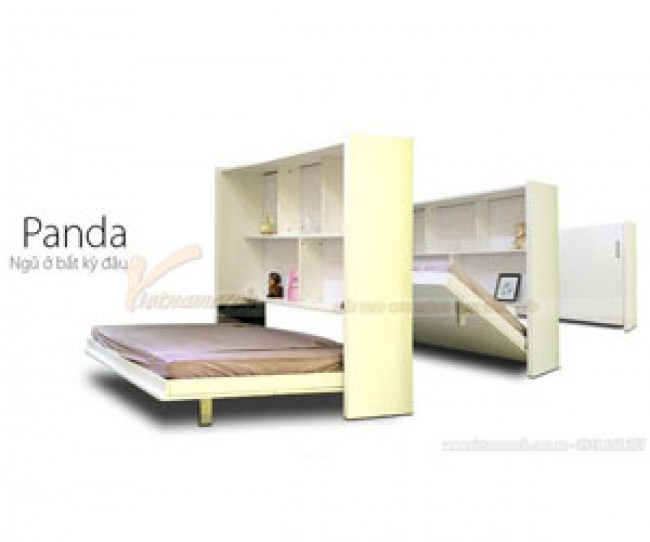 Mẫu tủ giường thông minh Panda hiện đại và tiện nghi