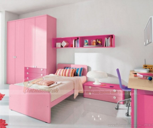 Thiết kế phòng ngủ cho trẻ cực kì sáng tạo dành riêng cho biệt thự Hoa Lan