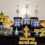 Cách đặt bát hương trên bàn thờ gia tiên đúng phong thủy