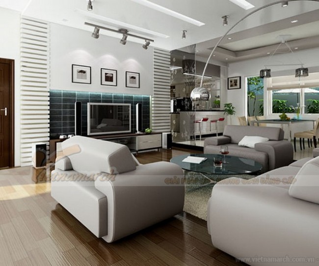 Thiết kế nội thất hiện đại sáng tạo cho căn hộ chung cư Vinhomes Skylake