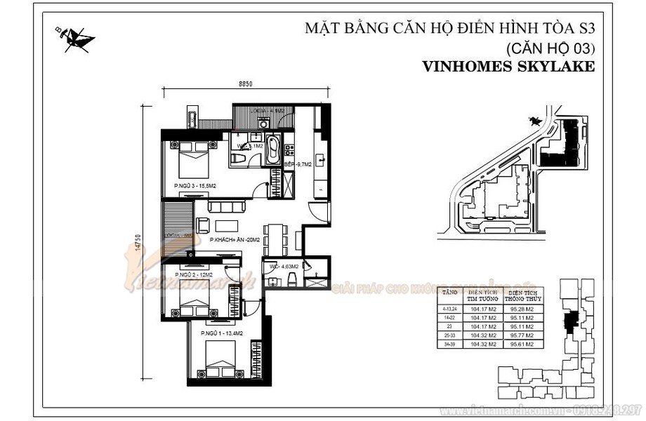 Tư vấn thiết kế các căn hộ thuộc tòa S3 chung cư Vinhomes Skylake > tu-van-thiet-ke-can-ho-toa-s3-chung-cu-vinhomes-skylake4