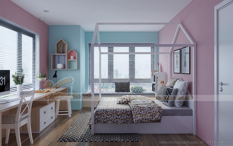 4 ý tưởng độc đáo thiết kế nội thất phòng ngủ cho trẻ đẹp lung linh > tu-van-thiet-ke-noi-that-phong-ngu-cho-tre10.