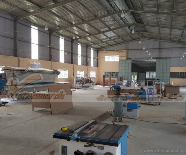 Xưởng sản xuất nội thất của Vietnamarch