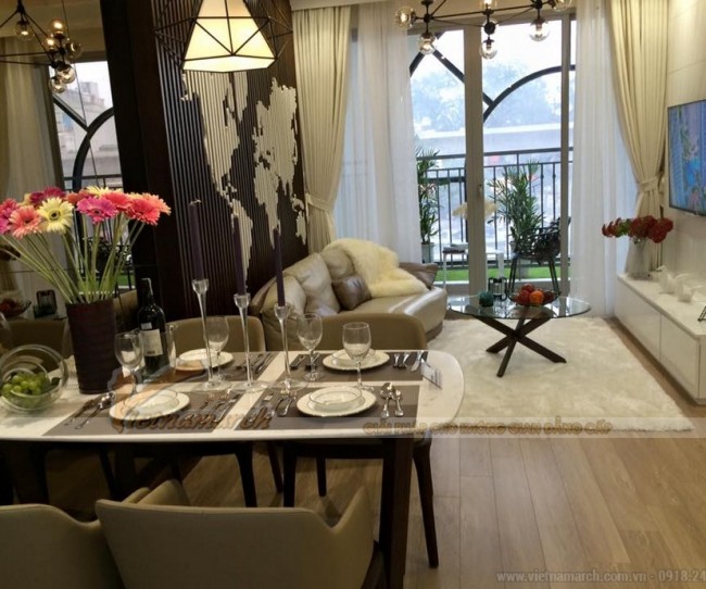 Phương án thiết kế nội thất căn hộ mẫu chung cư Vinhomes Gardenia
