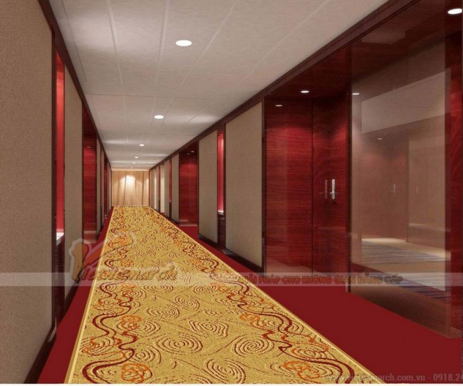 Các mẫu thảm trải sàn cực đẹp cho khách sạn