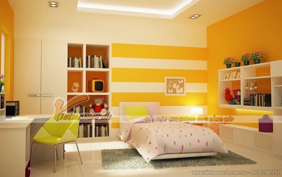 Ý tưởng thiết kế nội thất căn hộ chung cư Park Hill điểm xuyết tone màu vàng nổi bật > 