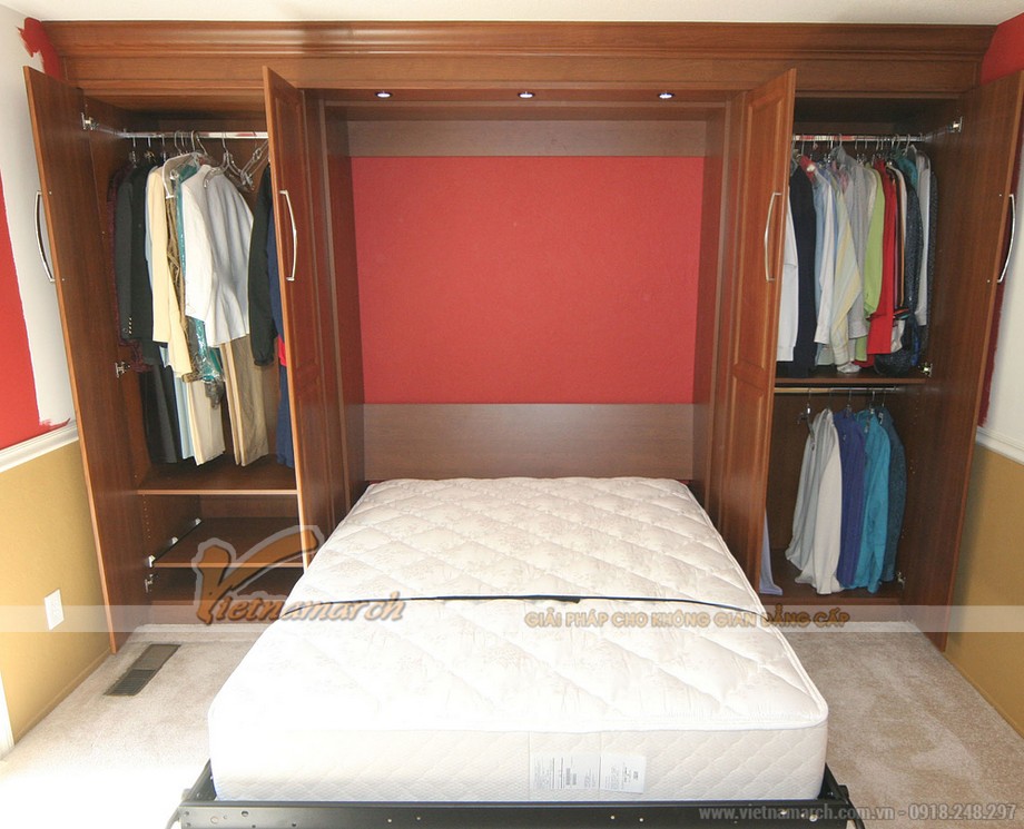Những mẫu tủ quần áo kết hợp với giường ngủ thông minh sáng tạo > Những mẫu tủ quần áo kết hợp với giường ngủ thông minh sáng tạo